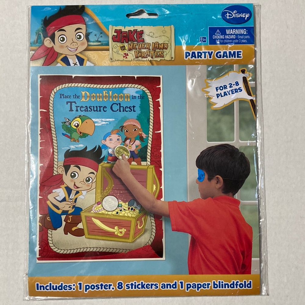 NEW Jake and the Never Land Pirates Party Game